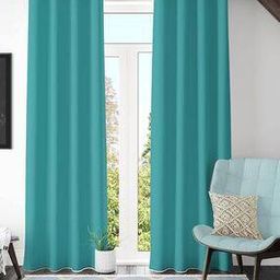 Blackout Eyelet Door Curtain-19