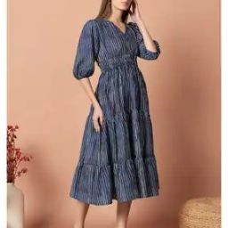 Women Printed Fit & Flare Dress-image-16