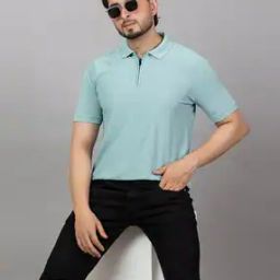 Men Patterned Regular Fit Polo T-Shirt-picture-11