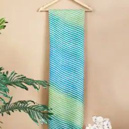Women Leheriya Dupatta with Tassels-19