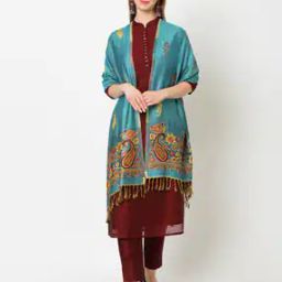 Viscose Paisley Stole-picture-18