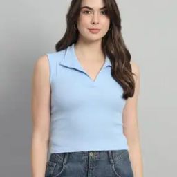 Women Slim Fit Top with-image-16