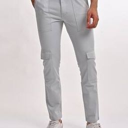Men Mid-Rise Slim Fit Cargo Pants-image-55