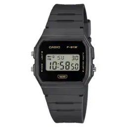 Unisex Youth Water-Resistant Digital Watch-F-91WB-8ADF-45