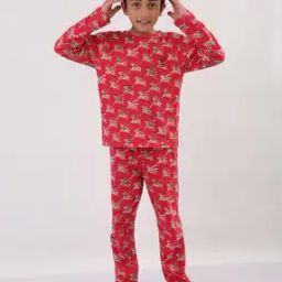 anthrilo Boys Printed Pants & T-Shirt Set-picture-44