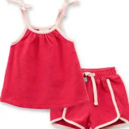 Round-Neck Top & Shorts Set-image-19