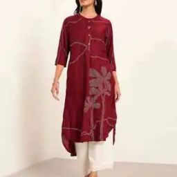 rangmanch by pantaloons Women Printed Straight Kurta-picture-34