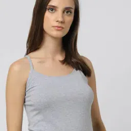 Heathered Camisole with Adjustable Straps-image-20