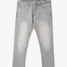Girls Heavy-Wash Slim Fit Jeans-image-2