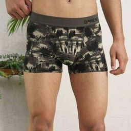 Printed Trunks with Elasticated Waist-image-47