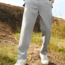 Men Relaxed Fit Trousers-image-87