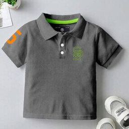 codez Boys Brand Print Regular Fit Polo T-Shirt-picture-1