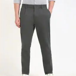 Men Relaxed Fit Pants-image-36