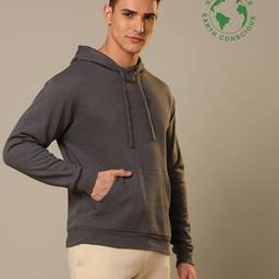 Organic Cotton Blended Pique-Knit Sweatshirt-image-11