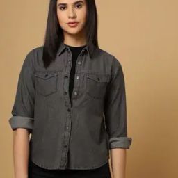 Shirt with Flap Pockets-image-26