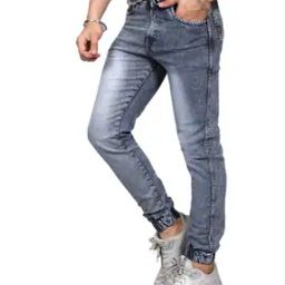 Joggers Cargo Jeans with Drawstrings-image-10