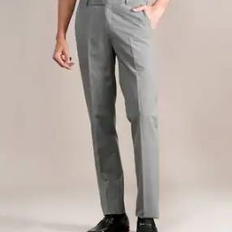 Men Self-design Straight Fit Trousers-picture-36