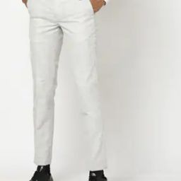 Men Checked Slim Fit Chinos-image-36