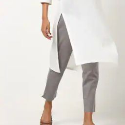High-Rise Ankle-Length Pants-image-6
