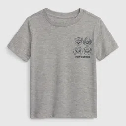 gap kids Brand Print Round-Neck T-Shirt-picture-31