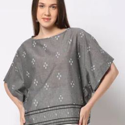 Embroidered Oversized Top-53