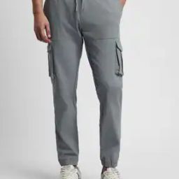 Men Slim Fit Cargo Pants-image-20