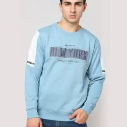 Typographic Print Regular Fit Sweatshirt-image-72