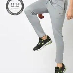 Men Patterned Straight Track Pants-image-18