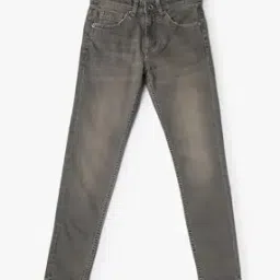 Boys Heavily Washed Skinny Fit Jeans-picture-30