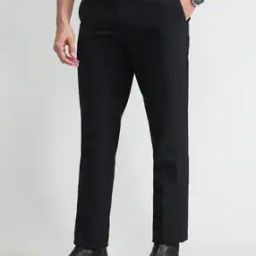 Men Relaxed Fit Pants-image-25