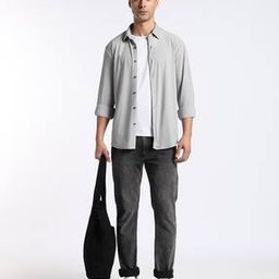 Regular Fit Knit Formal Shirt-image-62