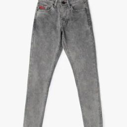 Boys Heavy-Wash Skinny Fit Jeans-image-61
