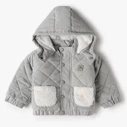 inf frendz Boys Quilted Regular Fit Zip-Front Hooded Jacket-picture-41