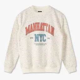 yb dnmx Boys Manhattan Print Regular Fit Sweatshirt-picture-19