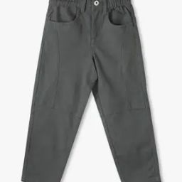 Boys Jogger Fit Flat-Front Trousers-picture-47