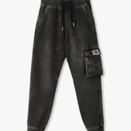 Boys Lightly Washed Jogger Jeans-15