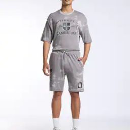Cambridge Tie & Dye Print Shorts-image-70