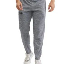 Men Micro Print Track Pants with Fixed Waist-image-91