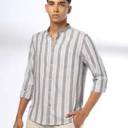 Men Striped Slim Fit Shirt-picture-12