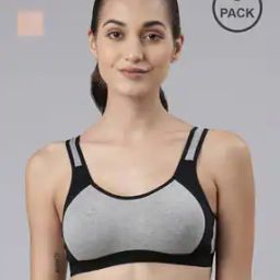 Pack of 2 Slip-On Sports Bras-image-90