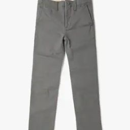 Mid-Rise Straight Fit Trousers-image-49