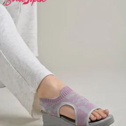 Women Printed Slip-On Wedges-picture-8