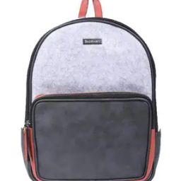 Colourblock Backpack with Adjustable Shoulder Straps-image-57
