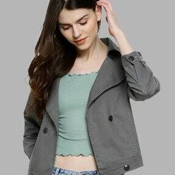 Denim Jacket with Slip Pockets-23