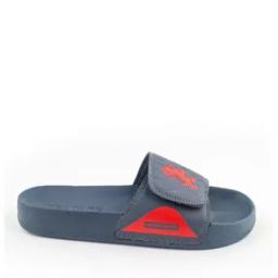 Men Slip-On Slides with Velcro Fastening-27