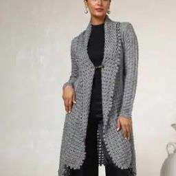 Women Regular Fit Shrug with Insert Pockets-10