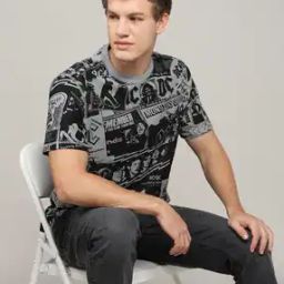 Men All-Over Print Relaxed Fit Crew-Neck T-Shirt-image-88