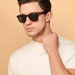 Unisex Polarized and UV Protected Wayfarer Sunglasses -VC S11290-35
