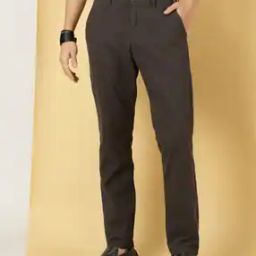 thomas scott Men Slim Fit Flat-Front Chinos-picture-31