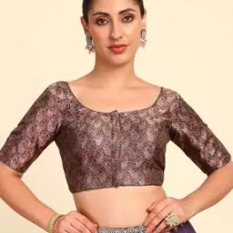 Women Paisley Woven Front-Open Blouse-image-14